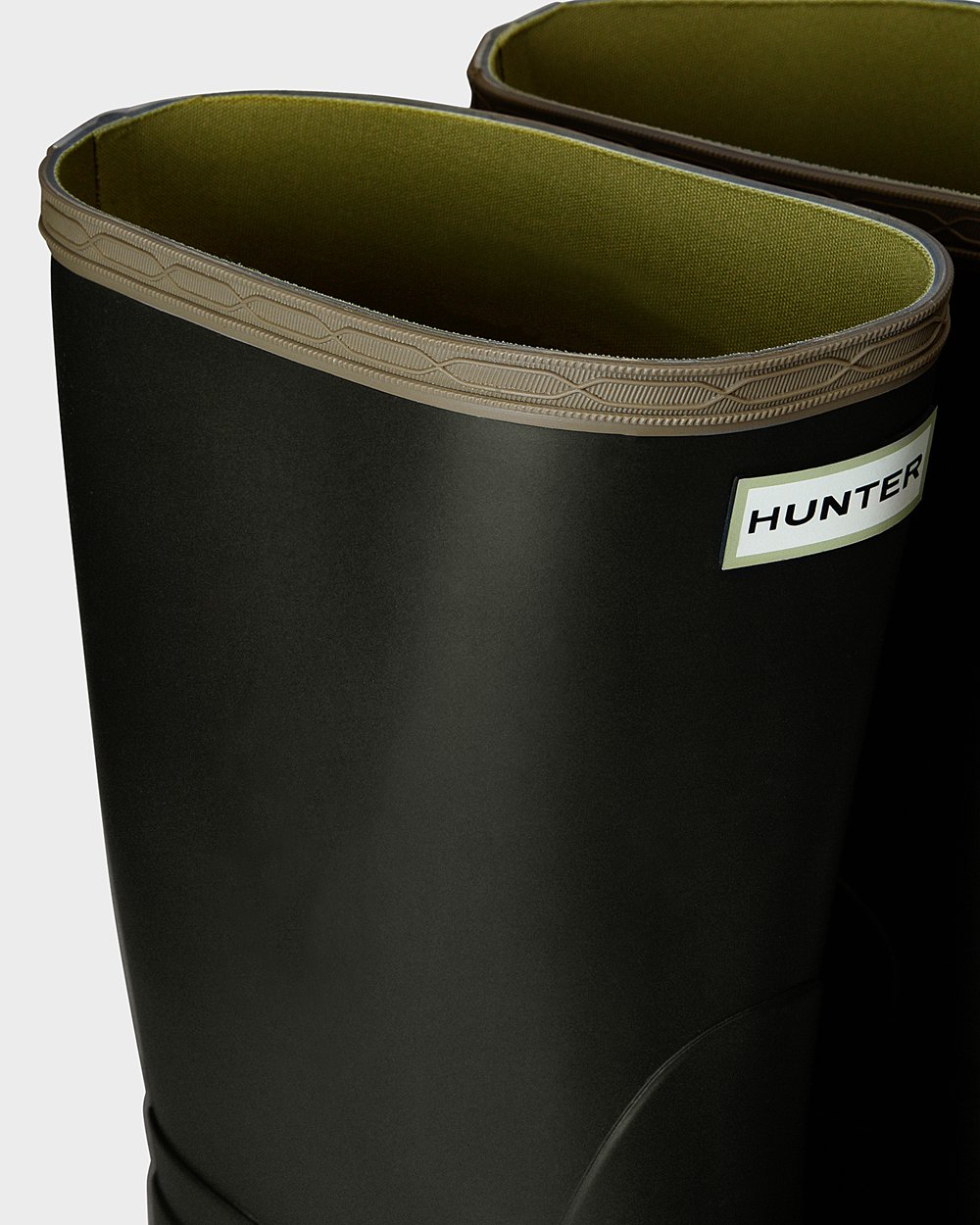 Botas De Cortas Hunter Mujer Gardener - Verde Oscuro Oliva - Argentina 2487NHVFL